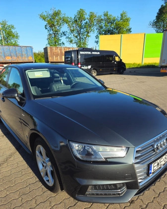 Audi A4 cena 95900 przebieg: 65819, rok produkcji 2018 z Wieruszów małe 154
